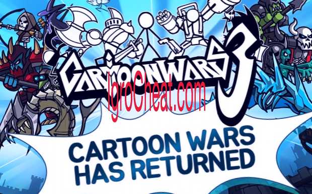 cartoon wars 3 mod apk no survey