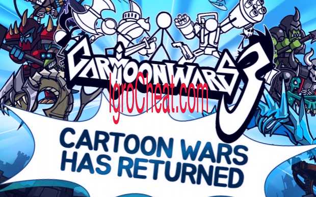 cartoon wars 3 mod apk no survey