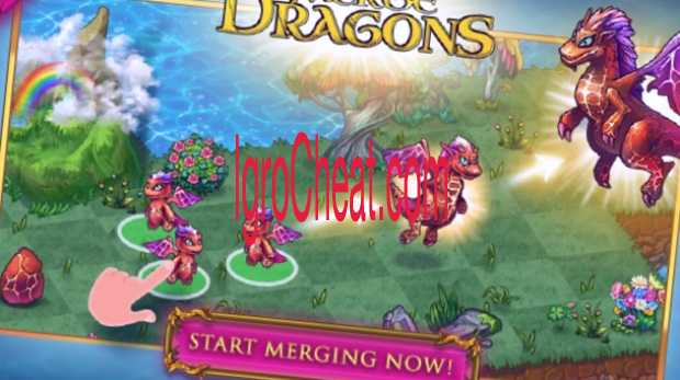 Merge Dragons - Взлом на Алмазы, Деньги